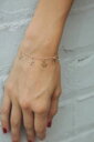 【送料無料】ブレスレット アクセサリ— ブランデーメルヴィルゴールドスターファッションブレスレットサイズbrandy melville gold star fashion bracelet nwt one size