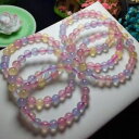 【送料無料】ブレスレット アクセサリ- カラフルブレスレットミリラウンドビーズwomen natural colorful chalcedony bracelet 8mm round beads gemstone jewelry gift