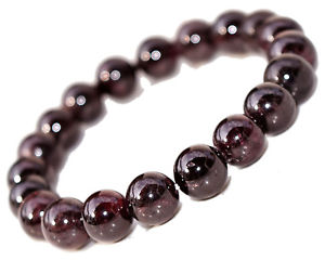 【送料無料】ブレスレット　アクセサリ—　ガーネットビーズゴムブレスレットドルnatural garnet gemstone round sphere balls beads elastic bracelet gemstones