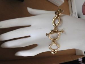 ̵ۥ֥쥹åȡ—ܥå󥯥֥쥹å listing goldtone lagenlook link bracelet...