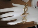 yzuXbg@ANZT?@{bNXNuXbg listing goldtone lagenlook link bracelet with gift box