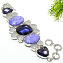 yzuXbg@ANZT?@AWXguXbghowlite,amethyst amp; white chalcedony gemstone jewelry bracelet 78