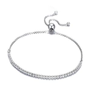 yzuXbg@ANZT?@X^[OVo[uXbgNejXAWX^u925 sterling silver sparkling strand bracelet women link tennis adjustable o5t5