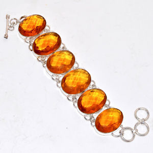 【送料無料】ブレスレット　アクセサリ—　citrine gemstone handmade bracelet jewelry b120citrine gemstone handmade bracelet jewelry b120