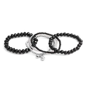 【送料無料】ブレスレット アクセサリ— 5ブレスレットsilvertoneセットsilvertone fashion set of 5 gift b...