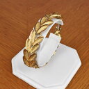 yzuXbg@ANZT?@S[h[tt@bVWG[uXbgpretty gold toned metal leaf fashion jewelry bracelet 7