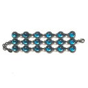 yzuXbg@ANZT?@uXbg}`XghvX`bNbijoux terner bracelet multi strand blue plastic gem evening chunky statement