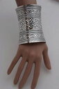 yzuXbg@ANZT?@Vo[JtuXbgt@bVTCY women extra long shiny silver cuff bracelet fashion metal one size filigree