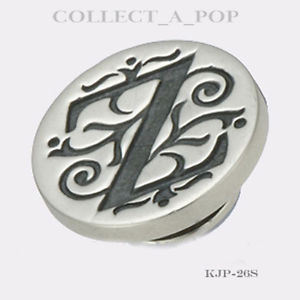 【送料無料】ブレスレット　アクセサリ—　スターリングシルバーauthentic kameleon sterling silver letter z jewelpop kjp026si