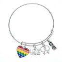 【送料無料】ブレスレット アクセサリ- ブレスレットlgbtブレスレット プライドブレスレットlove wins bracelet, lgbt bracelet lesbian pride jewelry, rainbow pride bracelet
