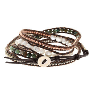 【送料無料】ブレスレット アクセサリ— インチブラウンアフリカターコイズラップブレスレットboho 32 inch brown leather freshwater pearls african turquoise wrap bracelet 【送料無料】ブレスレット アクセサリ— インチブラウンアフリカターコイズラップブレスレットboho 32 inch brown leather freshwater pearls african turquoise wrap bracelet
