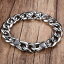 ̵ۥ֥쥹åȡꡡƥ쥹󥺥֥쥹åȥɥ饴󥹥󥯥chunky stainless steel mens bracelet dragon scale fleur de lis curb link chain