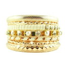 【送料無料】ブレスレット アクセサリ— ブレスレットビーズラインストーンロープマッチングブレスレットセットmulitples bracelets beads rhinestone braided rope set of 7 matching bracelets