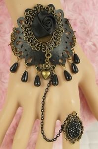 【送料無料】ブレスレット　アクセサリ—　ゴシックビクトリアバロックロリータブレスレット