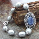 hokushin㤨̵֡ۥ֥쥹åȡ?饤ѡ֥쥹åȥʥȥͥab011712 8 21x31mm rice pearl bracelet kyanite connectorפβǤʤ17,980ߤˤʤޤ