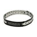 【送料無料】ブレスレット アクセサリ- acier inoxydableノアールceltique idacier inoxydable noir conception celtique id bracelet