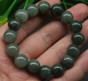 【送料無料】ブレスレット アクセサリ— 100jade13mmグリーン 68730030natural green a grade 100 jade...
