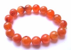 【送料無料】ブレスレット アクセサリ— beautiful carnelian power beaded round bracelet gift c...