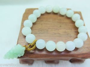 【送料無料】ブレスレット　アクセサリ—　ヒスイアクアビーズブレスレットブドウペンダントnatural grade a jade jadeite 10mm aqua beads bracelet with grapes pendant