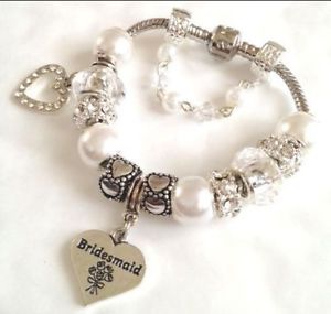 【送料無料】ブレスレット アクセサリ— ボックスブレスレットluxury white charm bracelet in gift box for ...