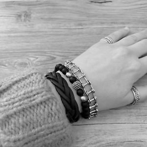 【送料無料】ブレスレット アクセサリ— ステンレススチールバイクブレスレットシルバーvalue high quality stainless steel bike men bracelet silver gift idea