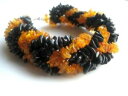 【送料無料】ブレスレット アクセサリ- ファブリックバルトブレスレットbeautiful fabric baltic amber bracelet