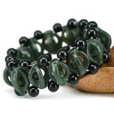 yzuXbg@ANZT?@qXCr[YuXbgwhole chinese hetian jade green jade beaded bracelet charm jewelry