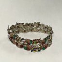 【送料無料】ブレスレット アクセサリ- エナメルラインストーンレディーバグストレッチブレスレットenamel rhinestone lady bug stretch bracelet
