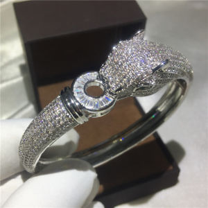 【送料無料】ブレスレット アクセサリ— ビンテージホワイトゴールドブレスレットvintage white gold filled bracelets for women annimal wedding party jewelry gift