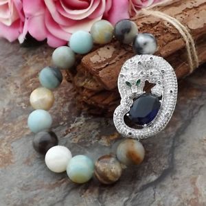 【送料無料】ブレスレット　アクセサリ—　ブレスレットge072810 12mm round amazonite bracelet