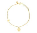 yzuXbg@ANZT?@PPLbL[tuXbgkS[hbLkikki k leaf bracelet 18k gold plated