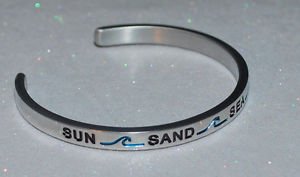 yzuXbg@ANZT?@nhChuXbgsun sand sea serenity handmade amp; polished bracelet