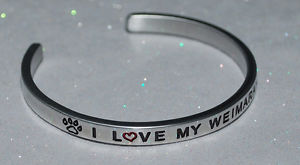 【送料無料】ブレスレット アクセサリ— ハンドメイドブレスレットi love my weimaraner handmade amp; polished bracelet 【送料無料】ブレスレット アクセサリ— ハンドメイドブレスレットi love my weimaraner handmade amp; polished bracelet