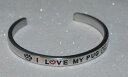 【送料無料】ブレスレット アクセサリ- ハンドメイドブレスレットi love my pug handmade amp; polished bracelet