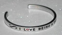 【送料無料】ブレスレット アクセサリ- ダンサーハンドメイドブレスレットi love being a dancer handmade amp; polished bracelet