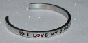 【送料無料】ブレスレット アクセサリ- ボーダーテリアハンドメイドブレスレットi love my border terrier handmade amp; polished bracelet
