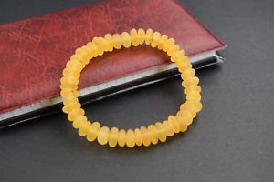 ̵ۥ֥쥹åȡ—75raw amber bracelet round honey color beads elasti...