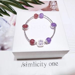 ̵ۥ֥쥹åȡ—᥸ȥȥ٥꡼ĥ饦ɥӡ֥쥹ånatural amethyst and straw...