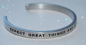 【送料無料】ブレスレット アクセサリ— ハンドメイドブレスレットexpect great things and great things will com handmade amp; polished bracelet 【送料無料】ブレスレット アクセサリ— ハンドメイドブレスレットexpect great things and great things will com handmade amp; polished bracelet