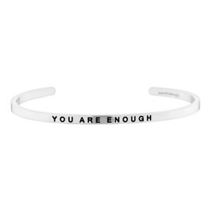 【送料無料】ブレスレット アクセサリ— ブレスレットマントラブレスレットyou are enough bracelet, mantra bracel...