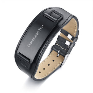 【送料無料】ブレスレット アクセサリ— カスタムブレスレットステンレススチールアジャスタブルウォッチcustom engraving men leather bracelets charm watch stainless steel adjustable 【送料無料】ブレスレット アクセサリ— カスタムブレスレットステンレススチールアジャスタブルウォッチcustom engraving men leather bracelets charm watch stainless steel adjustable
