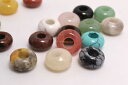 【送料無料】ブレスレット アクセサリ- ラウンドビーズブレスレットフィット50x natural stone gemstone round loose beads 5mm big hole fit european bracelets