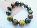 【送料無料】ブレスレット アクセサリ— タイガーアイビードブレスレットミリbest gift red yellow tiger eyes smoot...