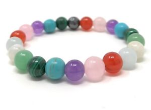 ブレスレット　アクセサリ—　ブレスレットパワービーズサイズfertility amp; pregnancy crystal bracelet power bead healing gemstones size choice