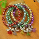 【送料無料】ブレスレット アクセサリ— ストランドカーニバルストレッチブレスレットブレスレット30strand lovely wedding dre...