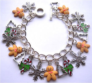 【送料無料】ブレスレット アクセサリ— ハンドメイドクリスマスボックスブレスレットbeautiful handmade christmas char...