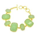 【送料無料】ブレスレット　アクセサリ—　セールゴージャスパーティーインチブレスレット gorgeous gold plated womens party wear 7 inch bracelet jewelry er21096