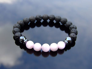 yzuXbg@ANZT?@uXbgkunzitelava natural gemstone bracelet 69 elasticated healing stone