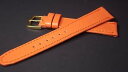 【送料無料】ブレスレット アクセサリ— ウォッチストラップオレンジwatch strap in 18mmcalf skin orange(4)