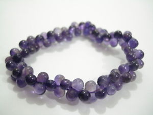【送料無料】ブレスレット　アクセサリ—　ブレスレットアメジストピーナッツ8x4mm 6bracelet amethyst ..